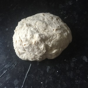Dough, ready for kneading